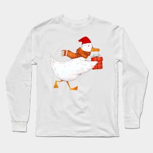 Funny Duck Long Sleeve T-Shirt